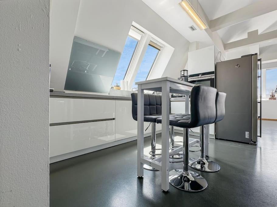 6 Zimmer Maisonette-Penthouse Pool Dachterrasse Luxus Мюнхен Екстер'єр фото