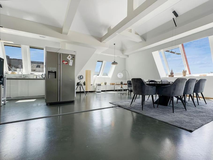 6 Zimmer Maisonette-Penthouse Pool Dachterrasse Luxus Мюнхен Екстер'єр фото