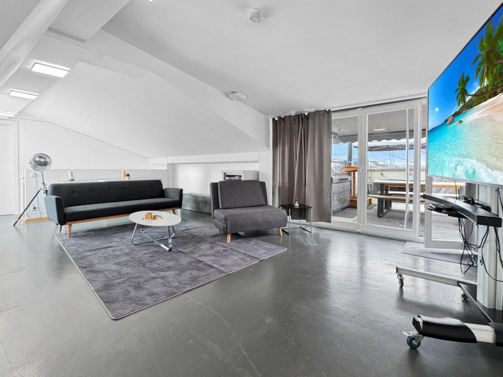 6 Zimmer Maisonette-Penthouse Pool Dachterrasse Luxus Мюнхен Екстер'єр фото
