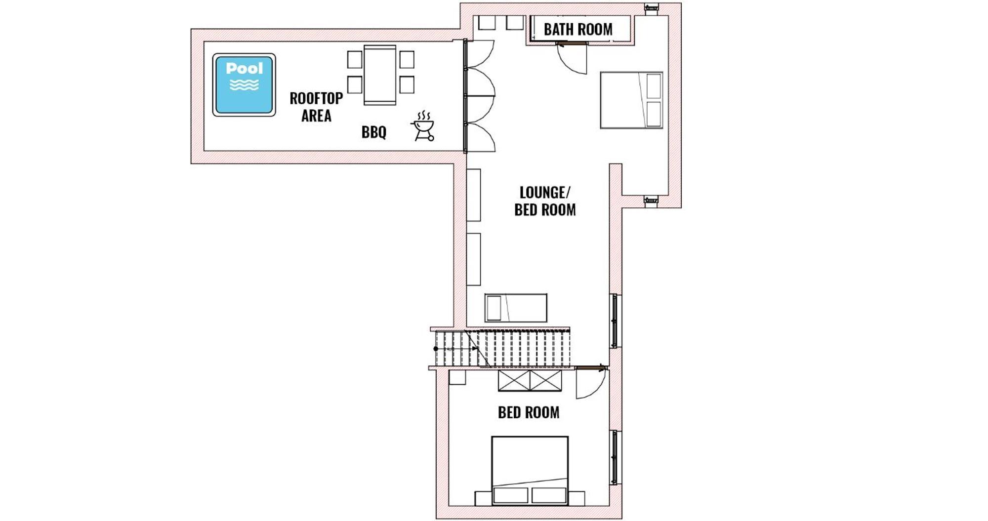 6 Zimmer Maisonette-Penthouse Pool Dachterrasse Luxus Мюнхен Екстер'єр фото